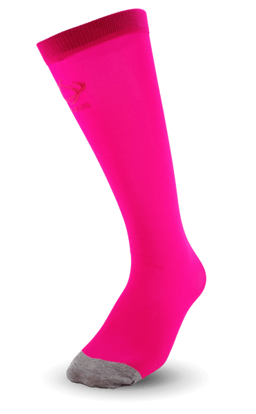 Neon Pink Socks Skating Socks Thinees