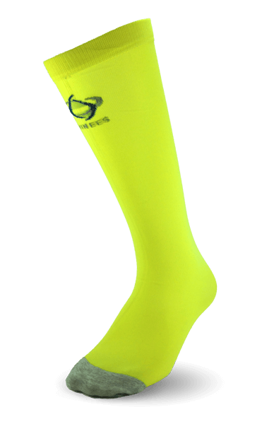 Neon yellow soccer socks best sale