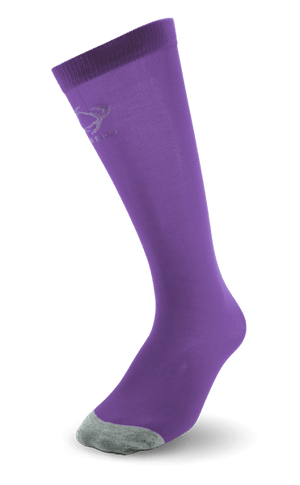 Thinees Ultra Thin Purple Skating Socks