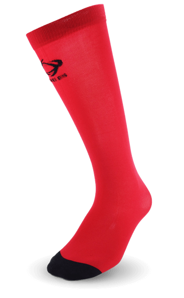 Thinees Crimson Red Hockey Socks